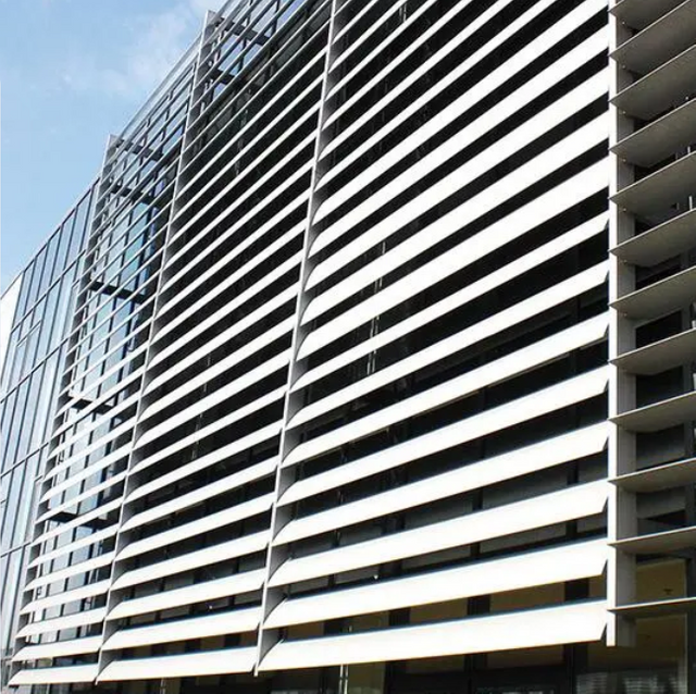 Κτίρια εγκατάστασης Εξώθηση αλουμινίου Εξώθηση ηλιακής πτερυγίου Προφίλ